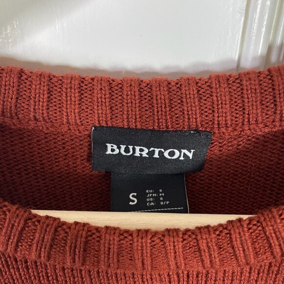 Burton retro-style sweater Size S - Picture 7 of 8